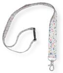 Avery Motif nyakpánt karabinerrel, 10 db, virágok