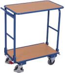 Cordes Összecsukható polcos kocsi, 2 polccal, 89 x 45 x 97 cm, kék