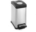 EKO Rejoice Step szemetes, 12 l, matt rozsdamentes acél