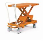 Bishamon mobil hidraulikus emelőasztal, 800 kg-ig, lemez 101 x 51, 8 cm