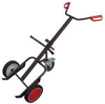 Cordes Rudl RU203 tartókerékkel ellátott dobokhoz, 250 kg-ig, tömör kerekekkel, szürke