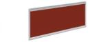 Alfa Office Alfa 600 asztalparaván, 120 x 37 cm, bordó