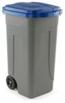 Mobil Plastic Műanyag hulladékgyűjtő Cheriff szelektív hulladékgyűjtésre, űrtartalma 100 l, szürke/kék