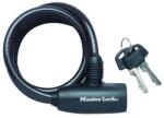 Master Lock Spirál biciklizár Master Lock 1, 8m átmérő 8mm