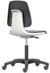 Bimossa Munkaszék Bimos Labsit 9123, háttámla Flex 3D funkcióval, Supertec huzat, alumínium kereszt, fehér/antracit - manutan - 170 256 Ft