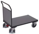 Cordes Platform kocsi teljes hosszúságú fogantyúval, 400 kg-ig, 97, 5 x 97, 5 x 50 cm, szürke
