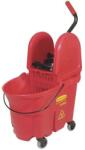 Rubbermaid Combo WaveBrake felmosókocsi függőleges mopfacsaróval, piros