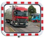 Dancop téglalap rozsdamentes acél közlekedési tükör, fagymentes