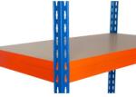 Rapid 3 Kiegészítő farostlemez polc, 120 x 45 cm, 265 kg, narancssárga