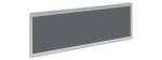 Alfa Office Alfa 600 asztalparaván, 140 x 37 cm, szürke