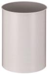 VEPA BINS KEREK FÉM SZEMETES, 30 L, SZÜRKE