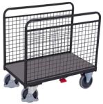 Cordes Platform kocsi két hálófallal, 500 kg-ig, 104, 5 x 126 x 80 cm, szürke