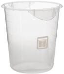 Rubbermaid Kör alakú tárolódoboz, 7, 6 l, zöldségekhez, átlátszó, barna