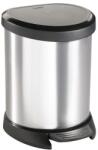 Keter Decobin pedálos szemetes, 5 l, ezüst/fekete