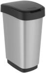 VEPA BINS Twist szemetes, 50 l, ezüst