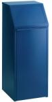 VAR Fém szemétkosár szelektív hulladékgyűjtéshez VAR, űrtartalma 68 l, kék