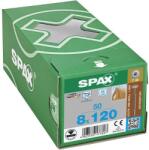 Spax TX laposfejű facsavarok o 8 mm, teljes menettel, 120 mm