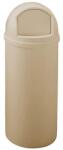 Rubbermaid Marshall kerek fedelű szemetes - 57 l - Bézs - Rubbermaid
