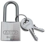 Abus Sárgaréz lakat, szín: kék, 30 mm magas rozsdamentes fogantyú, dupla horgony