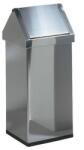 VEPA BINS SWING FÉM SZEMETES, 55 L, ROZSDAMENTES ACÉL