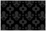 Notrax Déco Design Imperial Royalty beltéri takarítószőnyeg, fekete/szürke, 60 x 90 cm