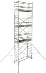 Tubesca-Comabi Cross 250 alumínium gurulóállvány, munkamagasság: 8, 85 m