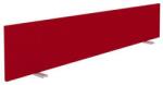 Alfa Office Alfa 630 asztalparaván, 180 x 30 cm, piros