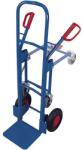 Cordes Molnárkocsi RU243 támasztókerekekkel, 250 kg-ig, felfújható kerekekkel, kék