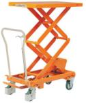 Bishamon mobil hidraulikus emelőasztal, 300 kg-ig, lemez 101 x 52 cm