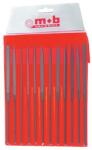 MOB tűreszelő készlet, 140 mm, 12 db