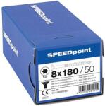 Speedpoint TX süllyesztett fejű facsavarok o 8 mm, 180 mm