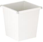 VEPA BINS Kúp alakú papírkosár, 27 l, fehér