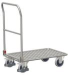 Cordes Platform kocsi összecsukható fogantyúval, 150 kg-ig, 99 x 99, 5 x 60 cm