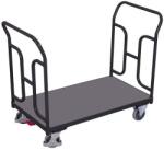 Cordes Platform kocsi két megerősített fogantyúval, 250 kg-ig, 93, 5 x 104 x 50 cm, szürke