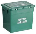 VEPA BINS Szelektív hulladékgyűjtő, zöld, 30 l