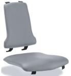 Bimos Csere párnázat Bimos Sintec deréktámaszos székekhez, műbőr, szürke