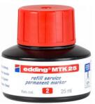 edding MTK 25 tartalék festék alkoholos filchez, piros