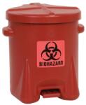 Eagle Műanyag veszélyes hulladékgyűjtő tartály, piros, 22, 8 l