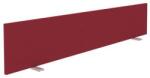 Alfa Office Alfa 630 asztalparaván, 160 x 30 cm, bordó