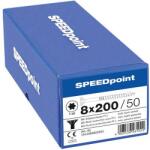 Speedpoint TX süllyesztett fejű facsavarok o 8 mm, 200 mm