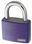 Abus Alumínium lakat Abus T65, lila