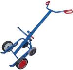 Cordes Rudl RU262 hordókhoz, akár 250 kg-ig, tömör kerekekkel, kék