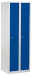 Duro Vario Hegesztett öltözőszekrény DURO VARIO, szürke/kék, elfordítható zár