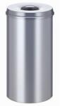 V-Part Tűzálló papírhulladékgyűjtő, 50 l, ezüst