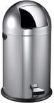 EKO Kickcan szemetes, 40 l, matt rozsdamentes acél