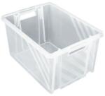 Novap NovaBac műanyag doboz, 30 l, átlátszó