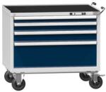 POLAK Műhelykocsi ZGM69-1, 54x36D, 1037 x 753 x 955 mm, szürke-sötétkék