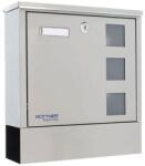 Rottner Lago postaláda, rozsdamentes acél