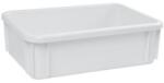 Vepabins Műanyag láda, 10 l, fehér, HIPS