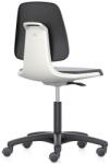 Bimossa Munkaszék Bimos Labsit 9123, háttámla Flex 3D funkcióval, szövet, műanyag kereszt, fehér/antracit